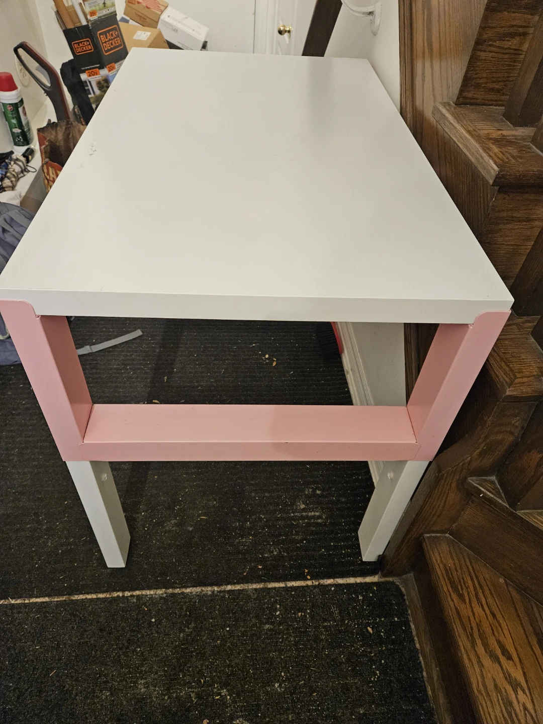 IKEA Flisat Children's Desk - White/Pink - photo 2