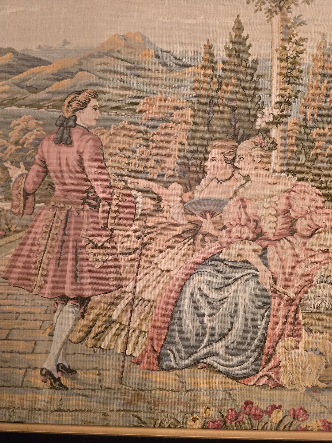 VTG Framed Tapestry Wall Art image indicator(3)