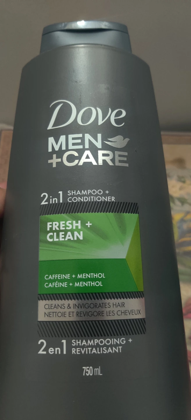 Dove Men+Care 2 in 1 Shampoo + Conditioner 750mLx2 - photo 3