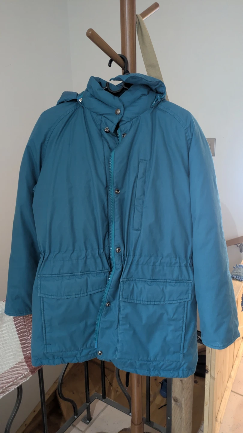Eddie Bauer Goose Down Teal Parka - photo 4