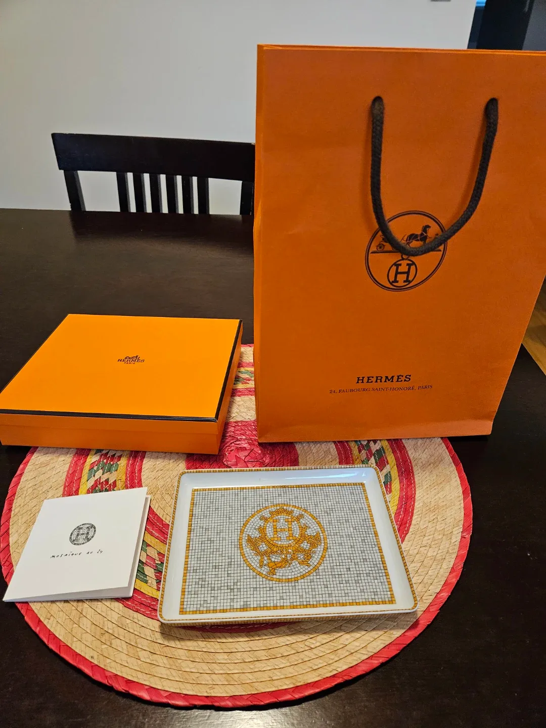 Hermès Mosaique Au 24 Tray - New in Box