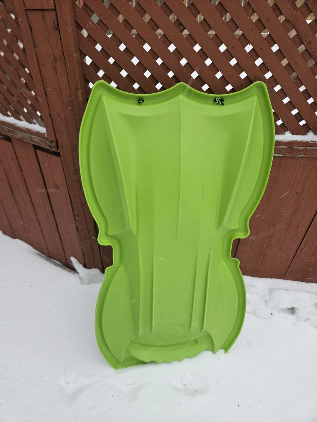 Green Snow Sled - photo 2