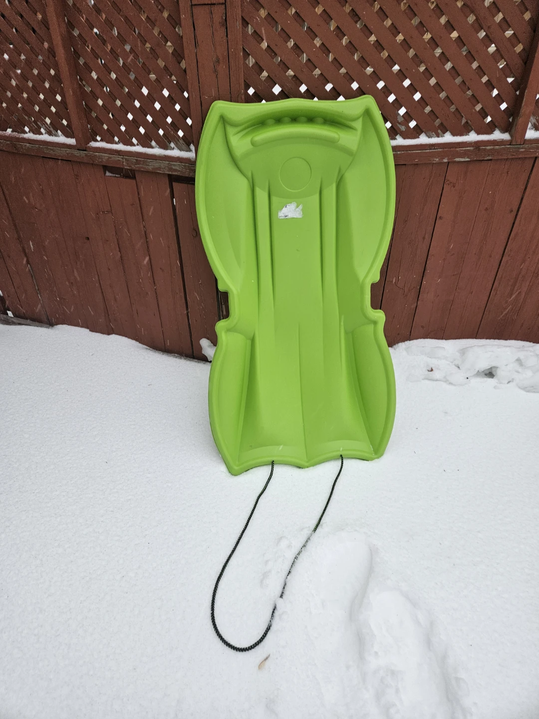 Green Snow Sled - photo 3