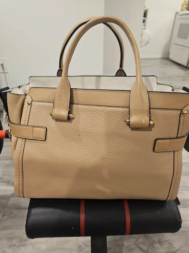 Coach Satchel Handbag - Beige image indicator(2)