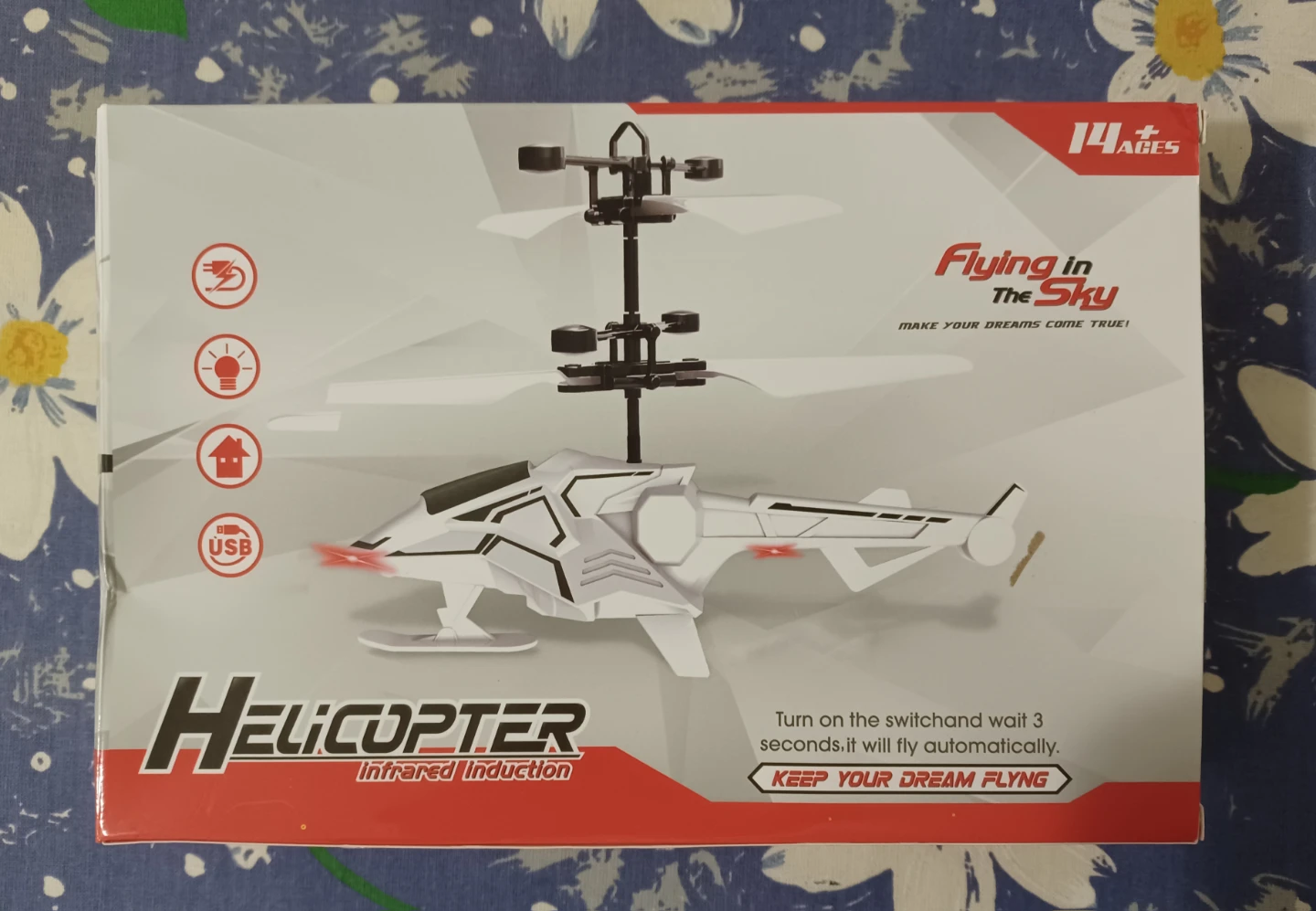Helicopter Infrared Induction Toy - New in Box - photo 2