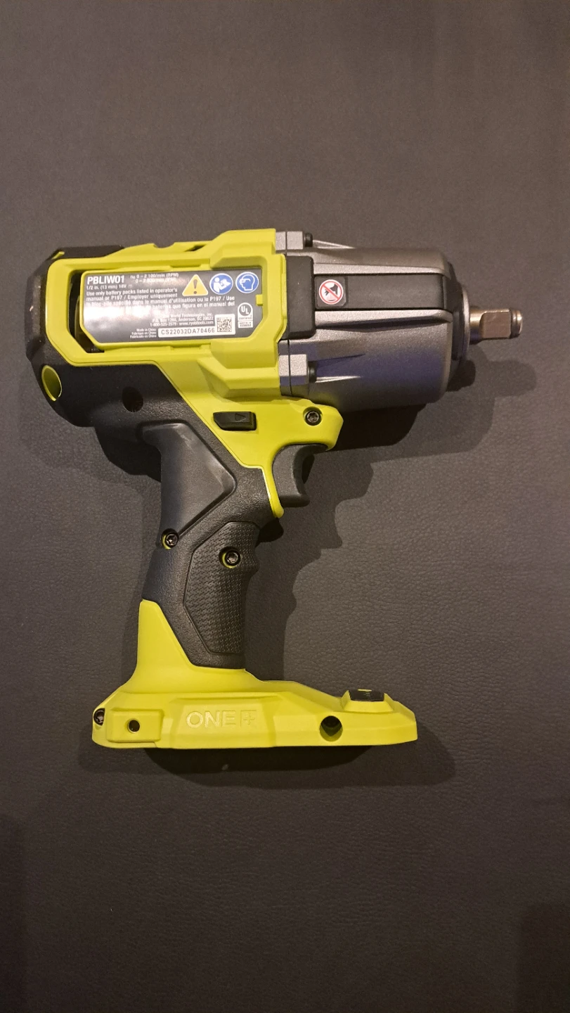 Ryobi 18 volt 4 mode Brushless 1/2" Impact Wrench - photo 2