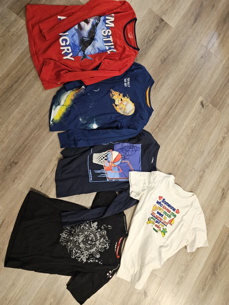 7 Boys' Long Sleeve Shirts - Size 5/6 - photo 2