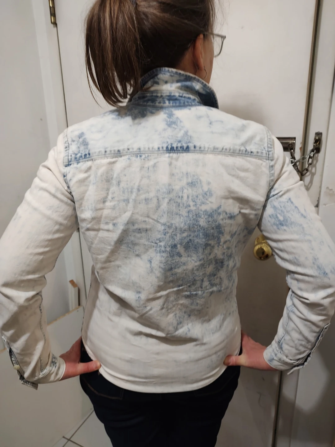 Acid Wash Denim Shirt - photo 3
