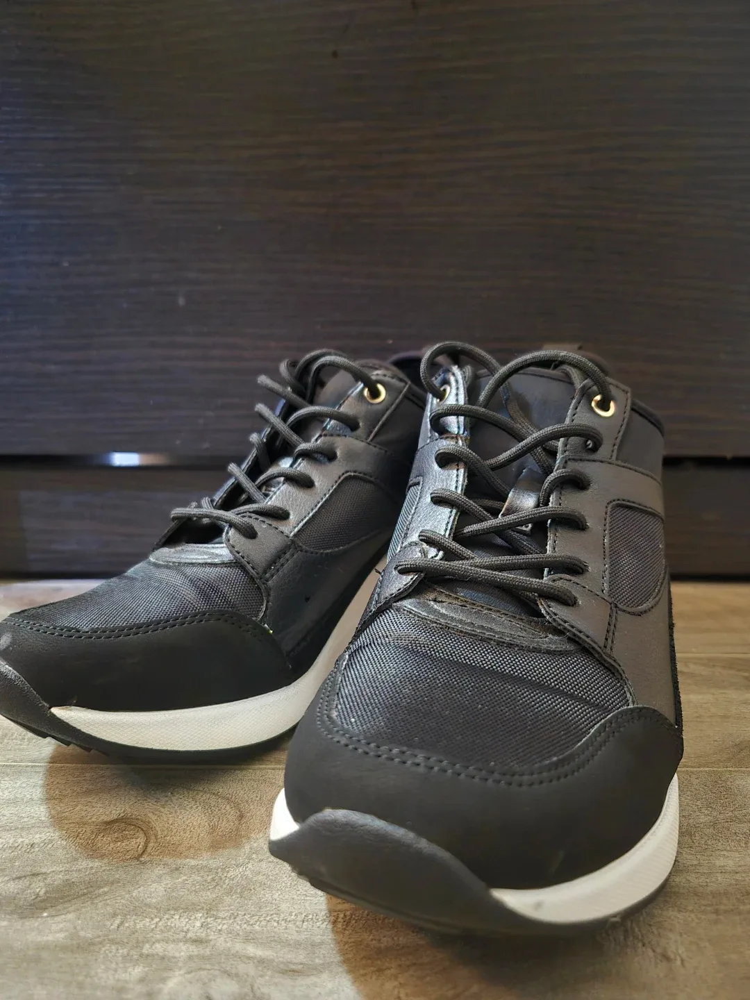 Black Wedge Heel Sneakers ALDO US 7 image indicator(3)