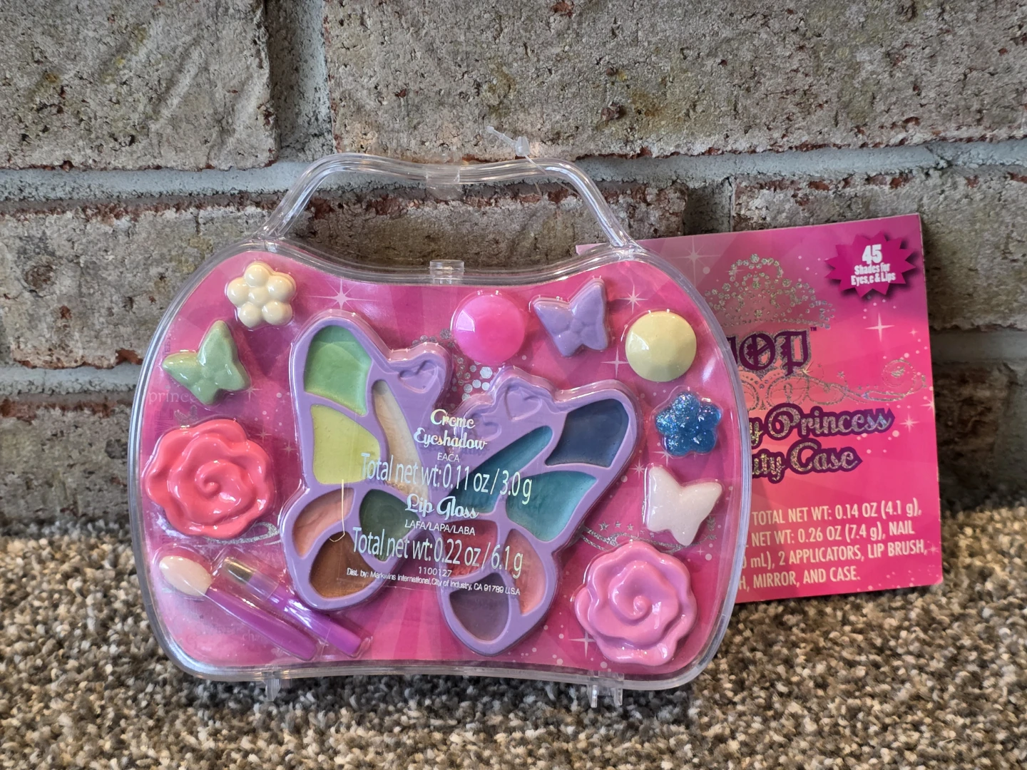 Pop Butterfly Princess Beauty Case makeup!