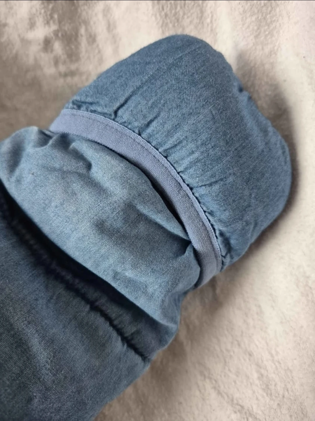 Baby Gap 6-12 Months Denim Snowsuit - photo 4