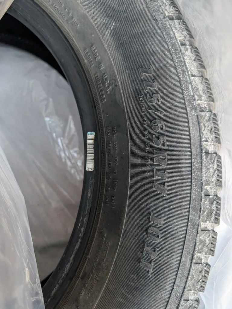 275/65R17 108T Tire Goodyear.