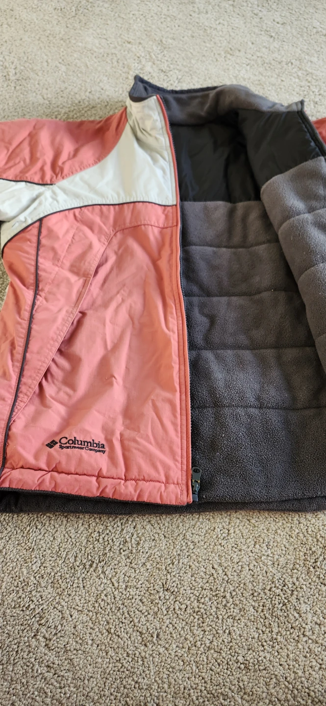 Columbia Pink & White Jacket - photo 2