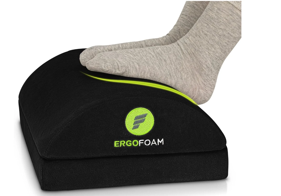 ErgoFoam Adjustable Foot Rest - Like New!