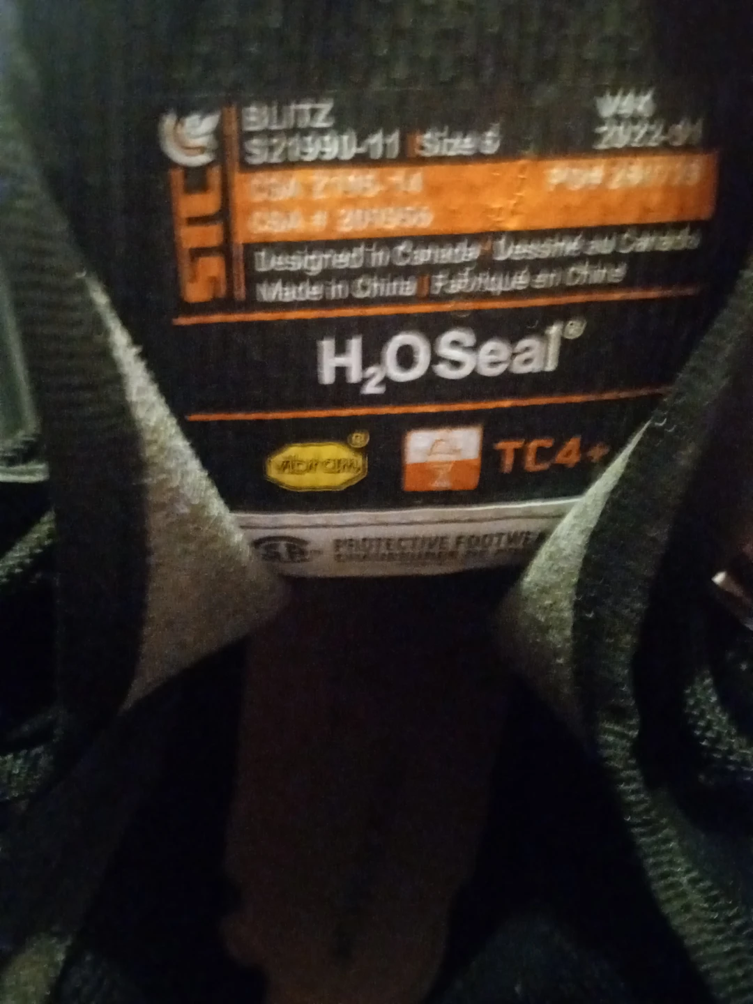 STC Blitz S21990-11 Size 6 Safety Boots - photo 2