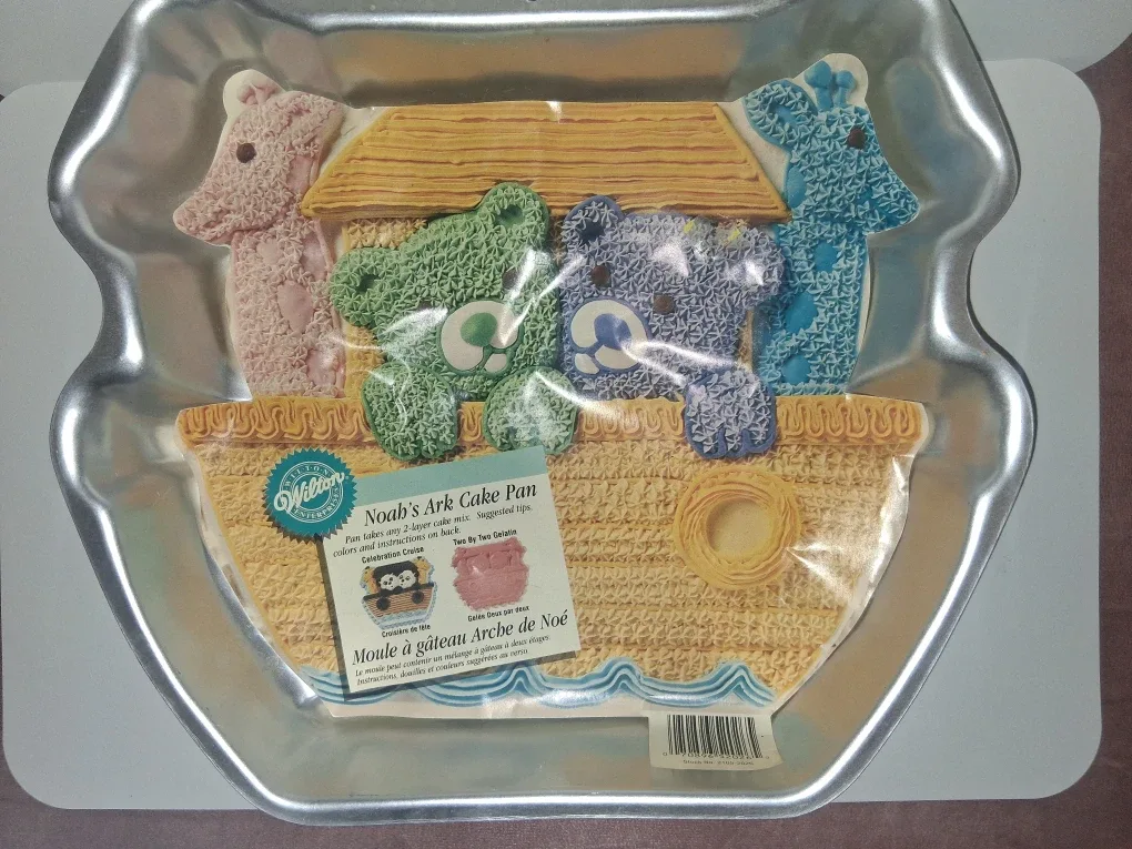 Wilton Cross Pan & Noah's Ark Cake Pan