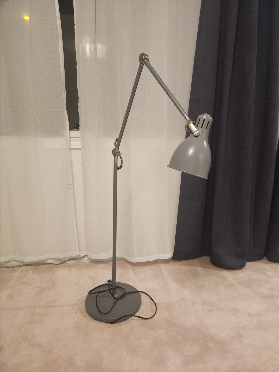 Grey Task Floor Lamp