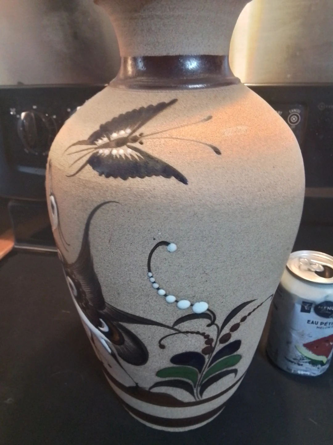 Vintage Tonala Mexico Vase - photo 3