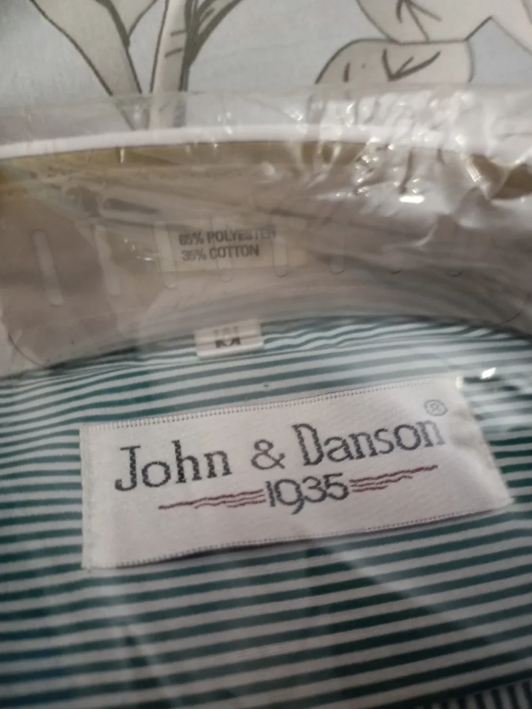 John & Danson 1935 Mens Dress Shirt - Size M image indicator(4)