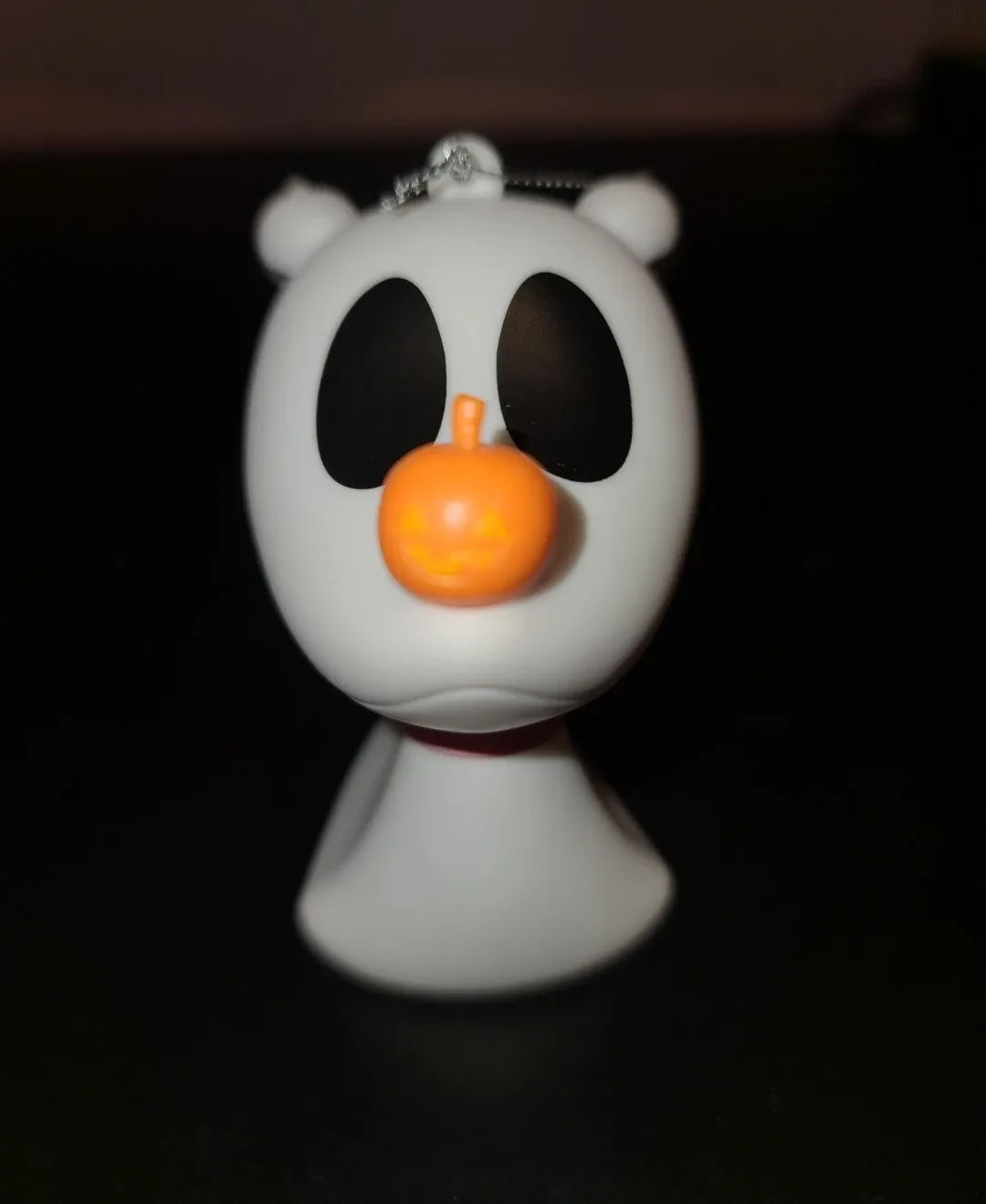 New hallmark plastic zero ornament