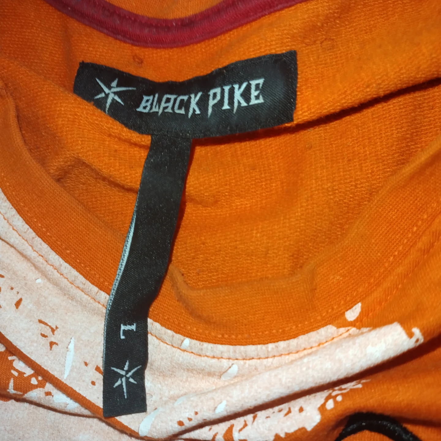 Black Pike Orange T-Shirt - Size L - photo 3
