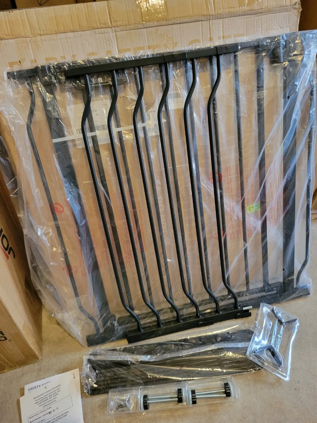 Baby Gate for Stairs, 30.5"-48.4" new image indicator(8)