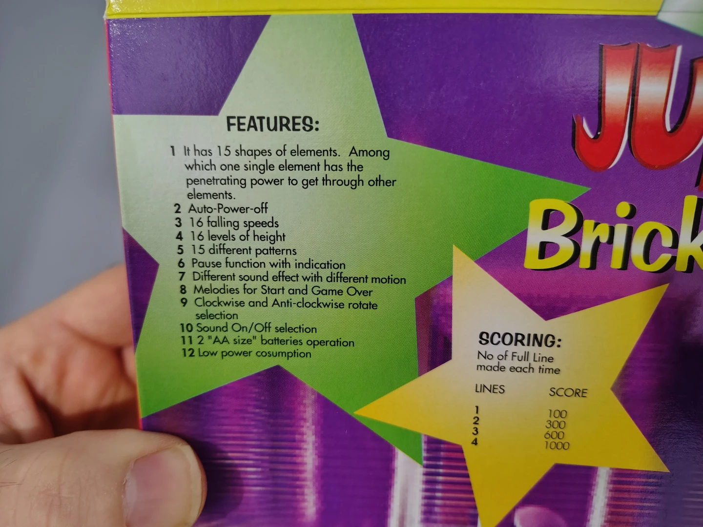 Jumbo Brick Game PS-2000 - New In Box. $20 Each. - photo 3