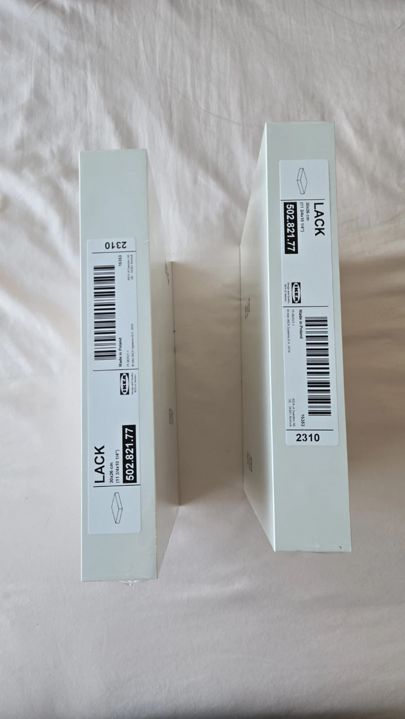 2 IKEA Lack Wall Shelves - New in Box! - photo 2