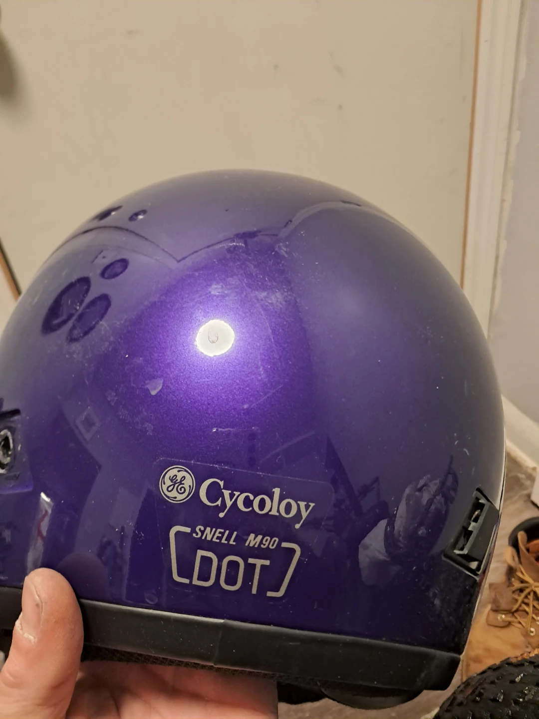 HJC CL-16 Purple Snowmobile Helmet - photo 5