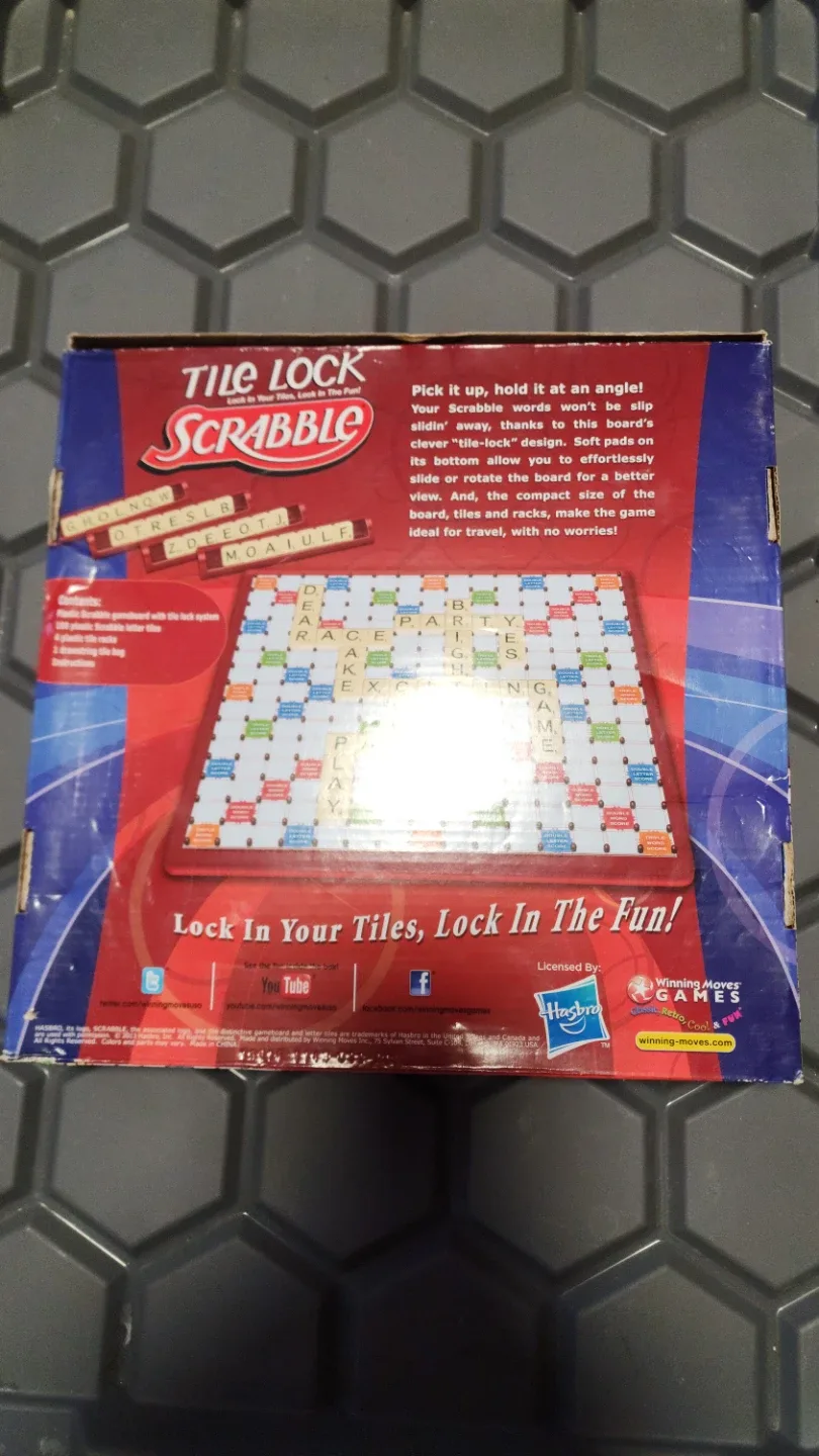 Tile Lock Scrabble Game - Hasbro image indicator(2)