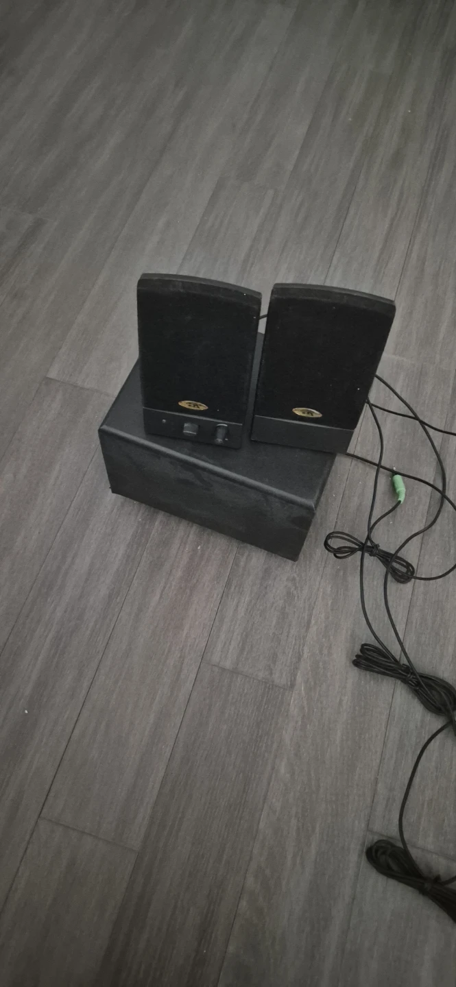 Black 2.1 Computer Speaker System