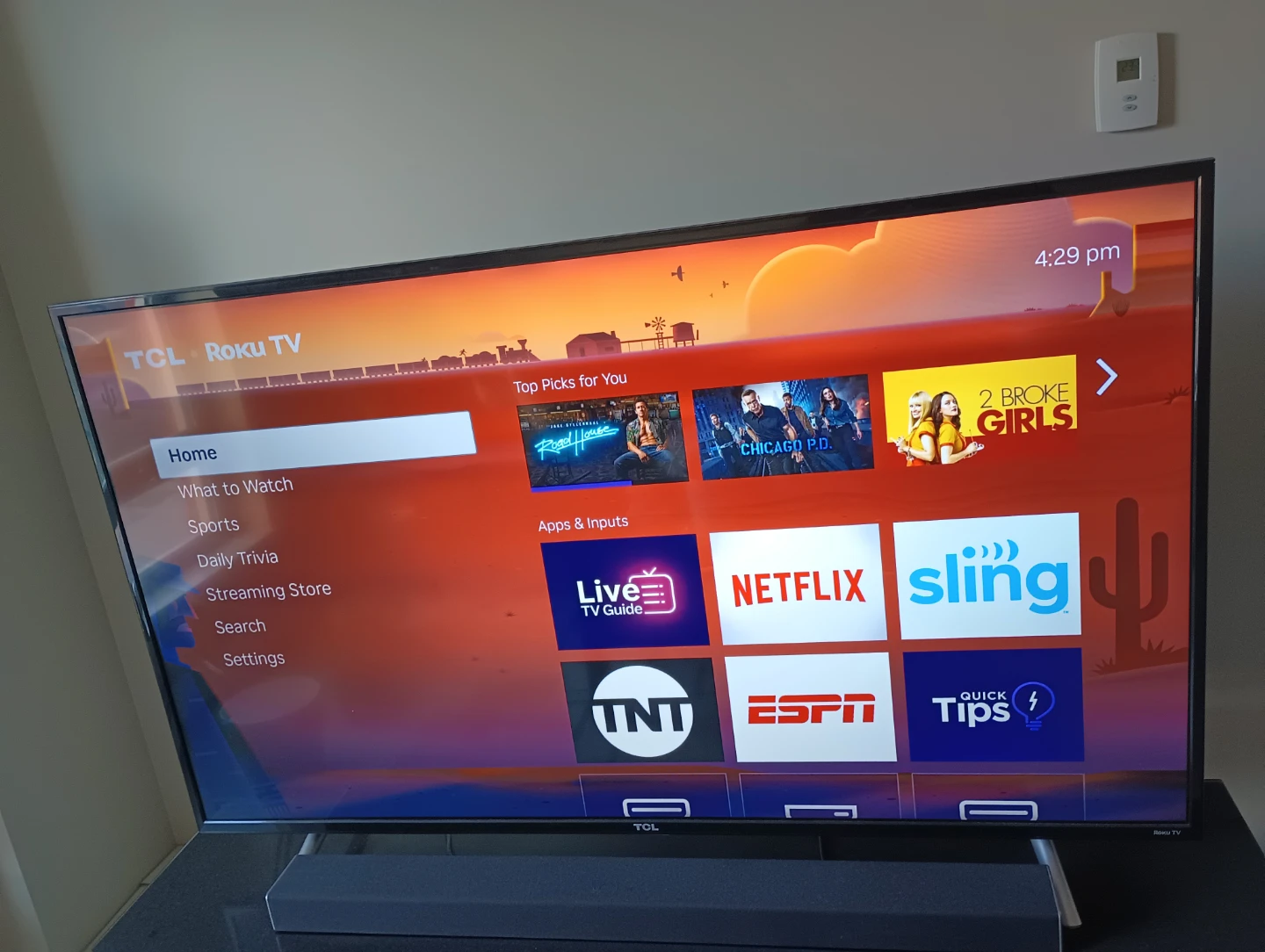 TCL 55 inch 4K UHD HDR Roku Smart TV - photo 2