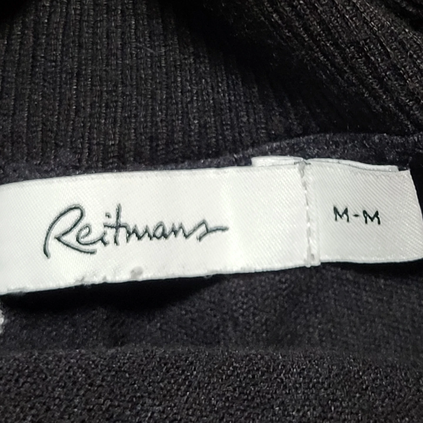 Reitmans Black Top - Size M-M - photo 3