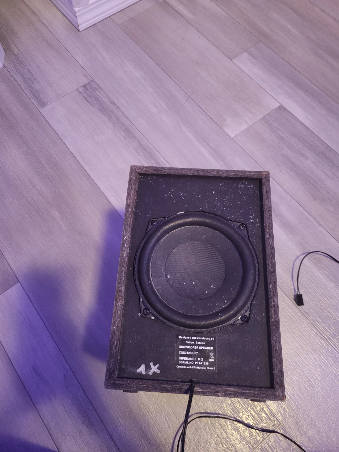 Philips Subwoofer Speaker - photo 2