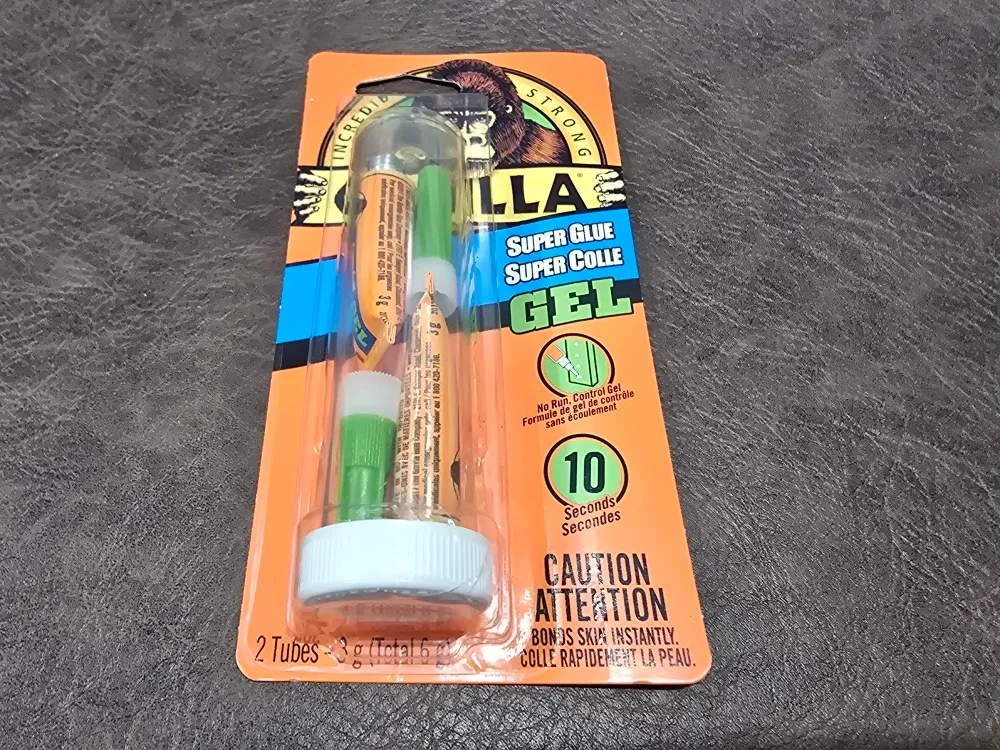 #Cleanout New Gorilla Super Glue Gel - 2 Tubes