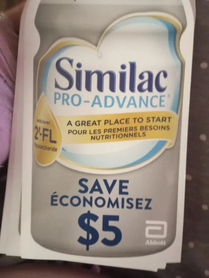 Similac Pro-Advance $5 Coupon #clearout image indicator(2)