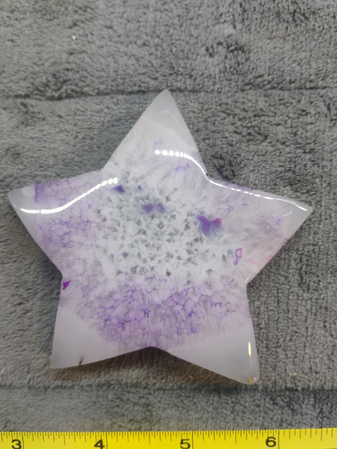 purple Quartz Stars Crystal Specimen Mineral Healing image indicator(3)