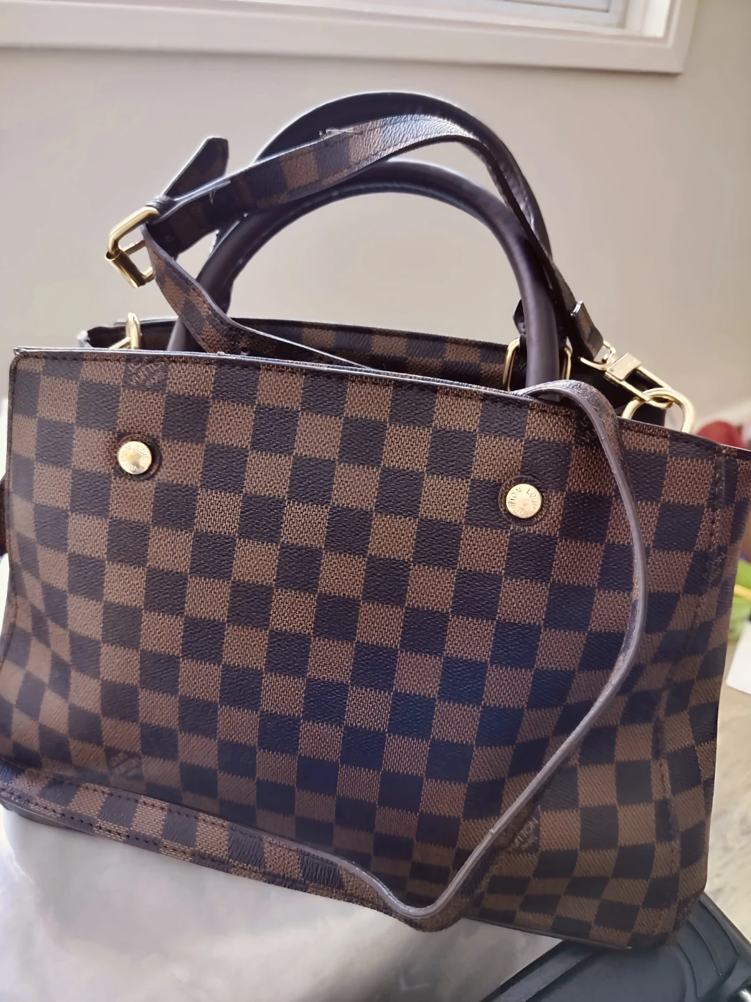 Louis Vuitton Damier Ebene Tote Bag - photo 3