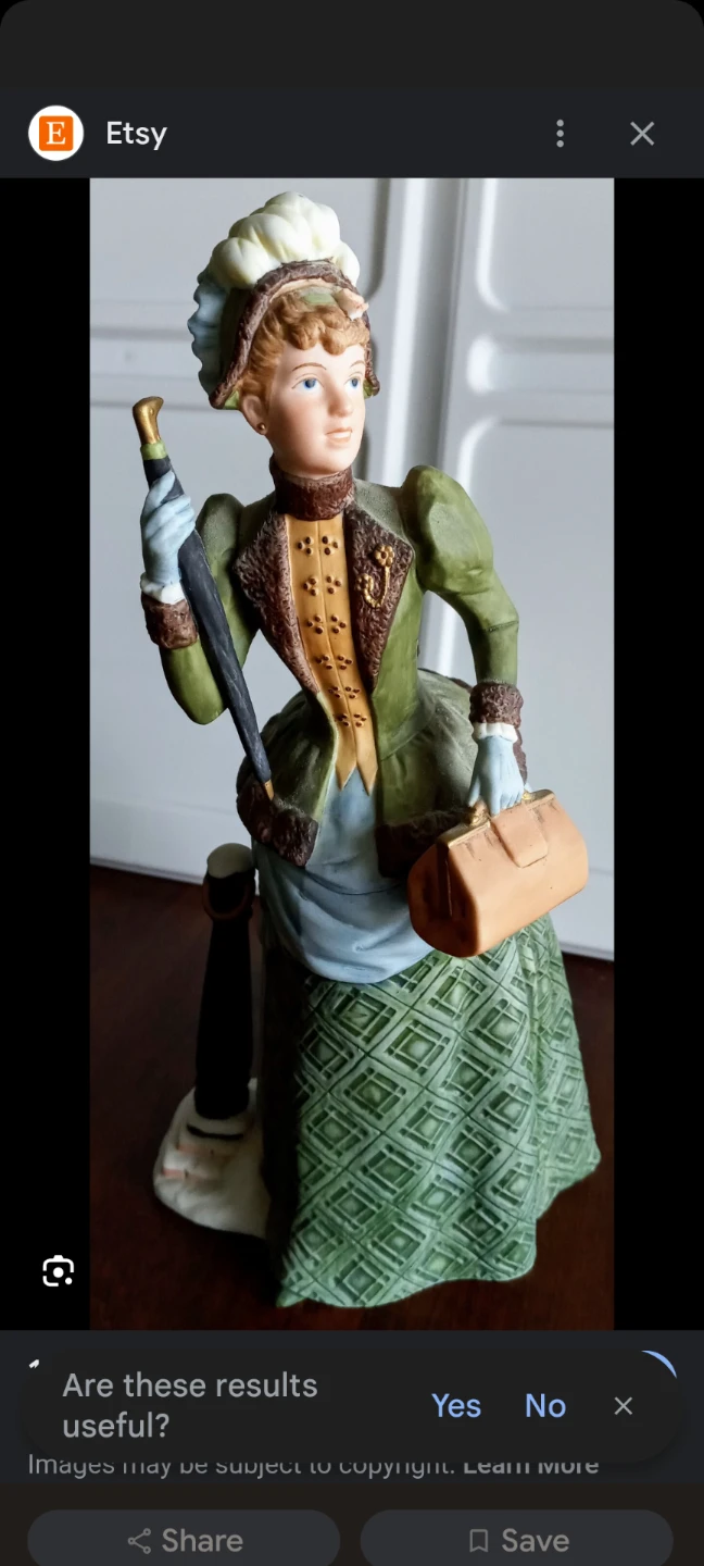 Mrs. Albee Porcelain Figurine