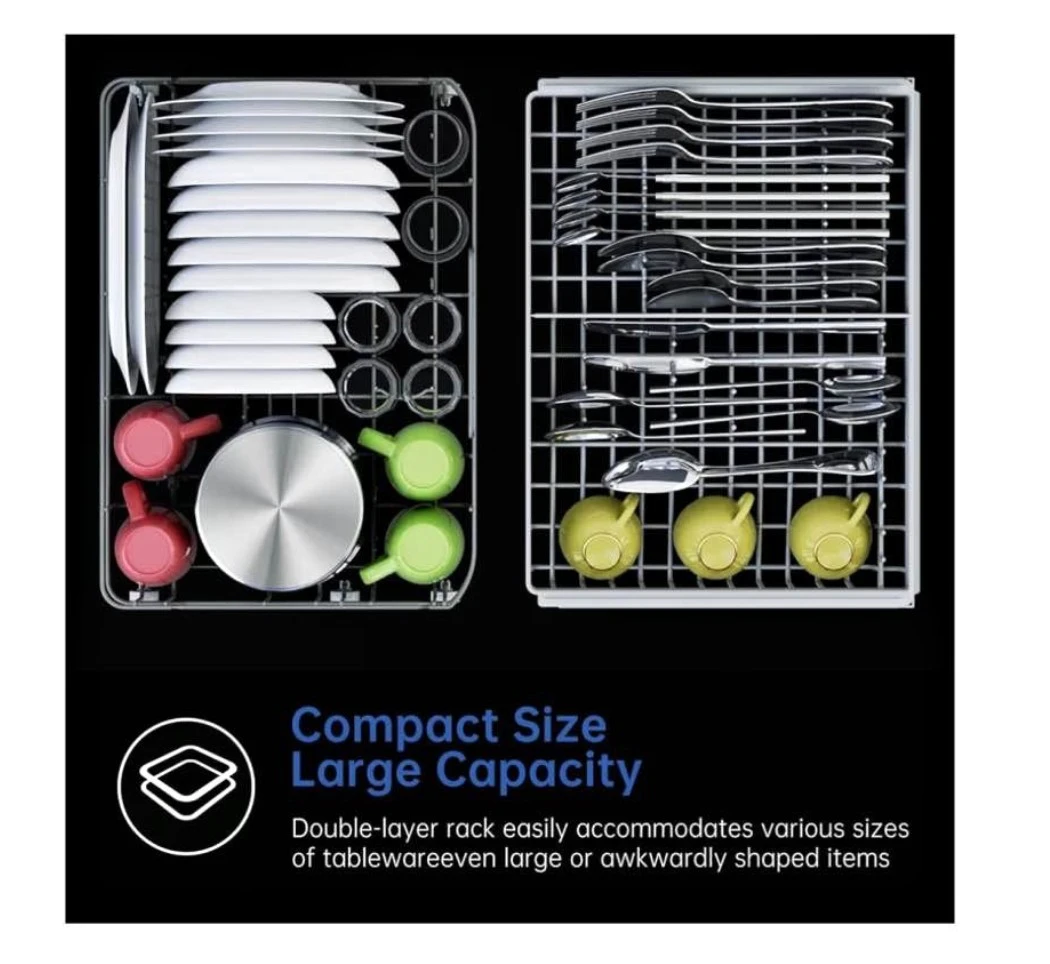 AIRMSEN Portable Countertop Dishwasher - White - photo 2