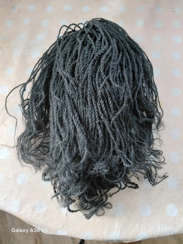 Braiding Hair - Grey