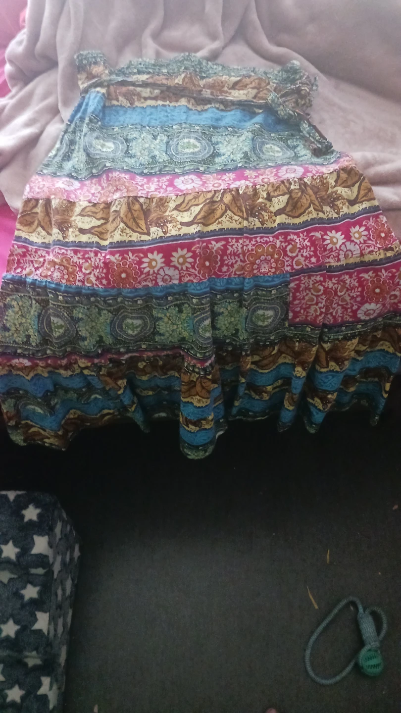 Colorful Patterned Skirt