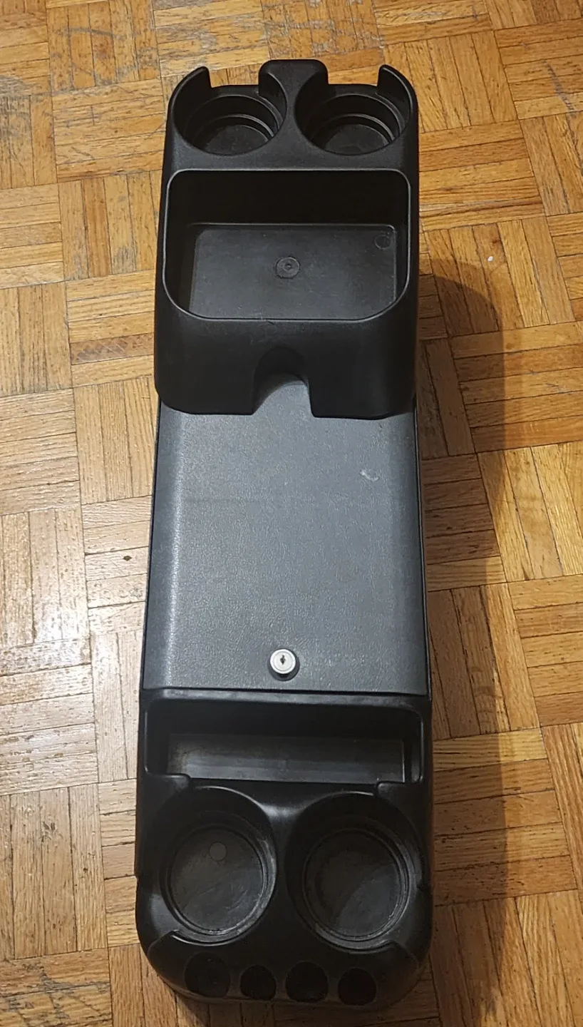 Black Car Console Organizer