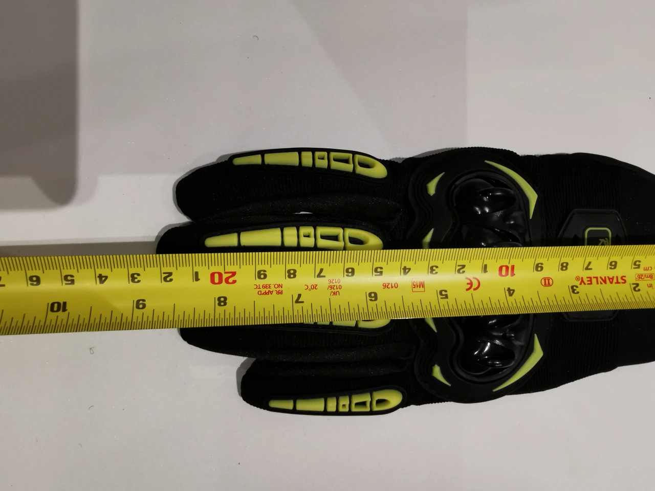 #Cleanout Racing Biker Motorcycle Gloves - Black & Yellow - photo 3