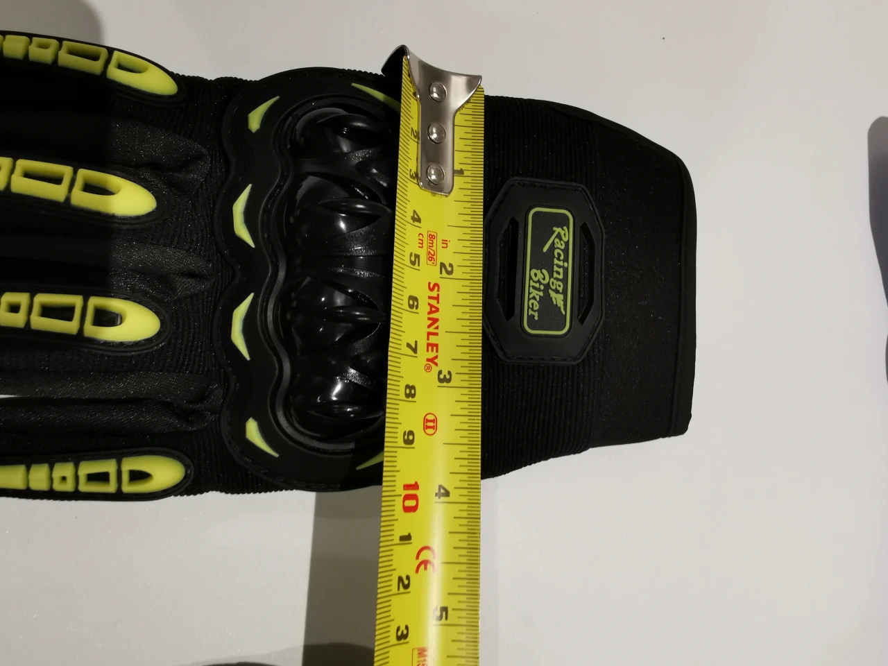 #Cleanout Racing Biker Motorcycle Gloves - Black & Yellow - photo 4