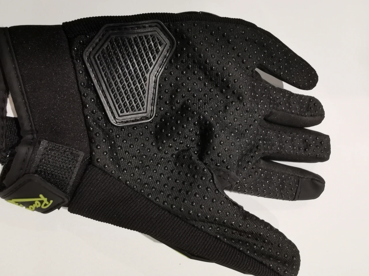 #Cleanout Racing Biker Motorcycle Gloves - Black & Yellow - photo 5