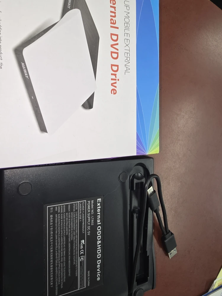 HAIWAY External DVD Drive Model LT802