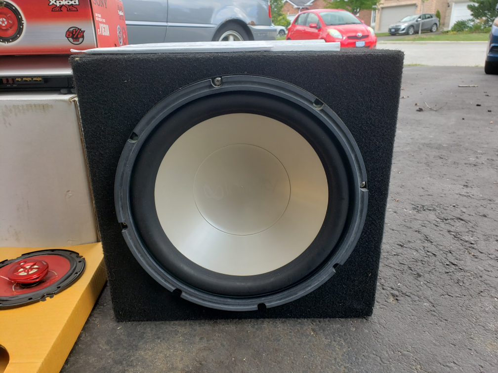 Infinity Reference Sub + Sony GTR Series Amp - Clean Bass Setup