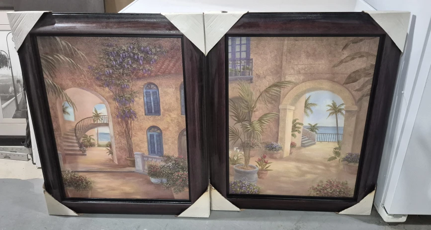 Framed Wall Art - Set of Two