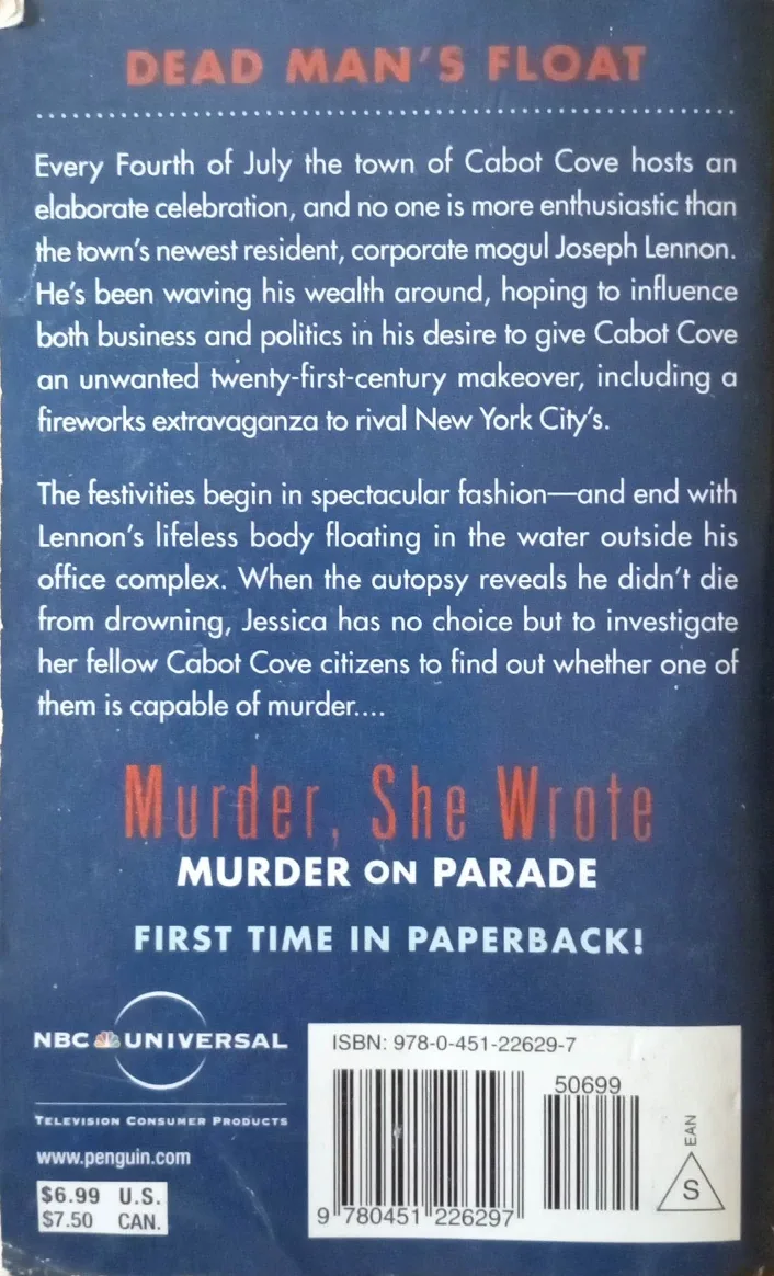 Murder She Wrote Murder on Parade Jessica Fletcher and Bain image indicator(9)